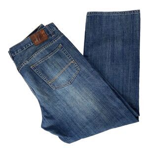 Perry‎ Ellis Jeans Size 38x30 Blue Denim Straight Leg